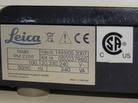 2007 Leica RM2255 Fully Automated Rotary Microtome w/ Remote control & Foot Pedal