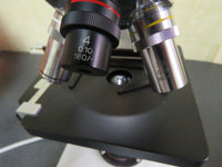 Wolfe Trinocular Microscope - 3 objectives - nice condition