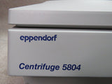 Eppendorf 5804 Centrifuge w/ A-4-44 rotor, 2 buckets