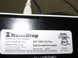 Thermo NanoDrop ND-1000 UV/Vis Spectrophotometer w/ power supply & USB cable