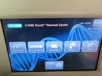 Bio-Rad C1000 Touch Thermal Cycler Thermocycler w/ 96W Deep Reaction Module