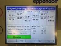 Eppendorf MasterCycler Pro 6321 with controller, thermocycler PCR 96-well, nice condition!