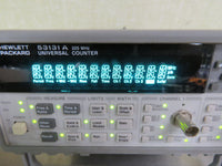HP 53131A 225 MHz Universal Frequency Counter, nice condition, tested