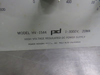 Power Designs HV-1544 High Voltage DC Power Supply, untested