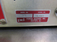 Power Designs HV-1544 High Voltage DC Power Supply, untested