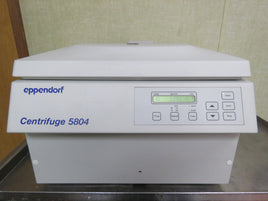 Eppendorf 5804 Centrifuge w/ A-4-44 rotor, clean, speed verified