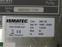 Ismatec ISM1136 Digital Peristaltic pump 16-Channel Lachat RP-150 Reagent pump