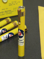 Civil Defense CD V-750 Dosimeter Charger w/ 4 V-742 Dosimeter QFD Pens