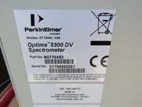 Perkin Elmer Optima 5300DV ICP-OES - Fully Functional w/ Chiller & 2017 PM