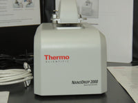 Thermo NanoDrop ND-2000 UV/Vis Spectrophotometer w/ power supply & USB cable