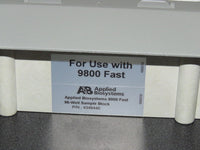 ABI Applied Biosystems PCR System 9800 Fast Thermal cycler