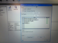 Perkin Elmer Lambda 25 UV/Vis Spectrophotometer w/ PC UV Winlab 6.0.3 ES