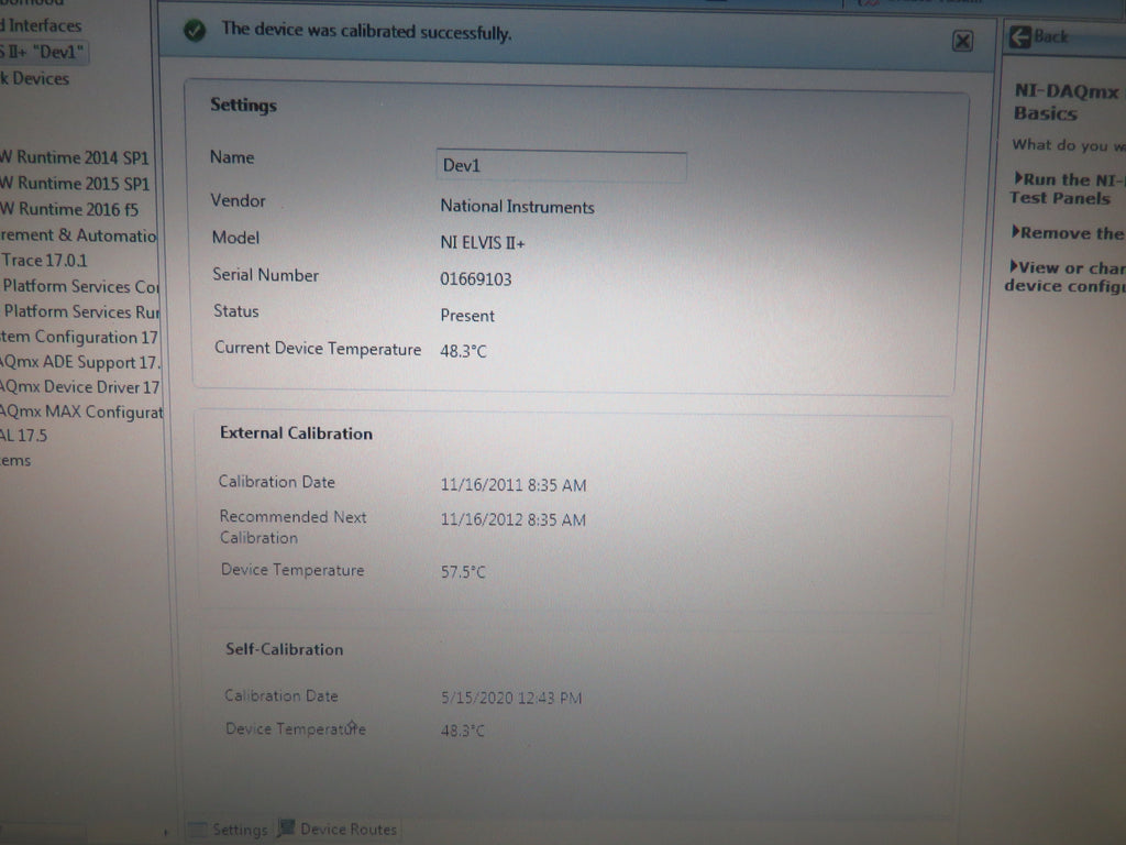 National Instruments NI ELVIS II+ Engineering Lab Workstation w/Laptop ...