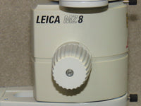 Leica MZ8 inspection stereo microscope w/ 10446194 phototube