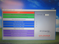 Exploranium GR-130 miniSPEC Surveying Gamma Ray Spectrometer, fresh cal, PC, software, Geiger