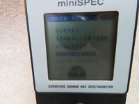 Exploranium GR-130 miniSPEC Surveying Gamma Ray Spectrometer, fresh cal, PC, software, Geiger