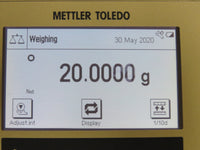 Mettler Toledo XS204DR Analytical Balance Scale - Weight Verified - Excellent Condition