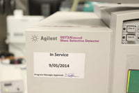 HP Agilent 6890N GC G2589A 5973 Network MSD, G2614A Autosampler & G2613A ALS
