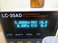 Shimadzu LC-20AD Prominence Liquid Chromatograph Pump, tested, see video