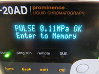 Shimadzu LC-20AD Prominence Liquid Chromatograph Pump, tested, see video