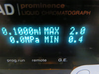 Shimadzu LC-20AD Prominence Liquid Chromatograph Pump, tested, see video
