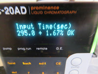 Shimadzu LC-20AD Prominence Liquid Chromatograph Pump, tested, see video