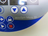 Fisher Scientific accuSpin Micro 17 centrifuge with rotor