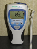 Welch Allyn SureTemp Plus 692 Digital Thermometer w/ Oral Probe, User Manual, Batteries
