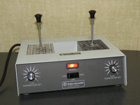 Fisher Scientific 11-718-4 Dual Temp Dry Bath Incubator w/ Dual 24 Well Heat Blocks