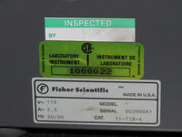 Fisher Scientific 11-718-4 Dual Temp Dry Bath Incubator w/ Dual 24 Well Heat Blocks