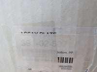 500ul 96 Well Assay Clear Plate, cat no. 391-02-502