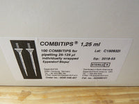 Eppendorf Biopur COMBITIPS 1.25 ml 100 count, Cat No. 022495101