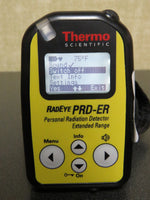 Thermo RadEye PRD-ER High-Sensitivity Personal Radiation Detector with Calibration!