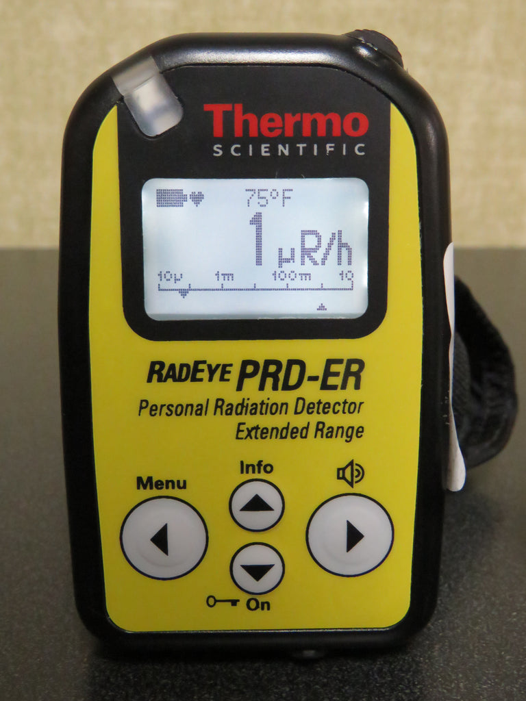 Thermo Rideye Thermo RadEye PRD-ER High-Sensitivity Personal Radiation Detector with ...