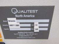 Metkon Qualitest Metapress-M 5 ton semi-automatic mounting press, excellent condition, warranty