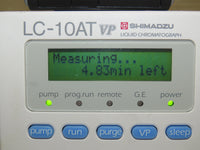 Shimadzu LC10-AT VP Liquid Chromagraph HPLC Pump Flow Tested