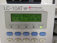 Shimadzu LC10-AT VP Liquid Chromagraph HPLC Pump Flow Tested
