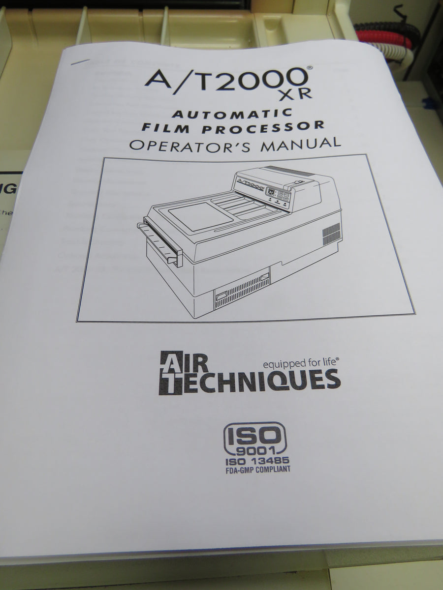 Air Techniques A/T 2000XR Dental X-Ray Film Processor Developer AT200X ...