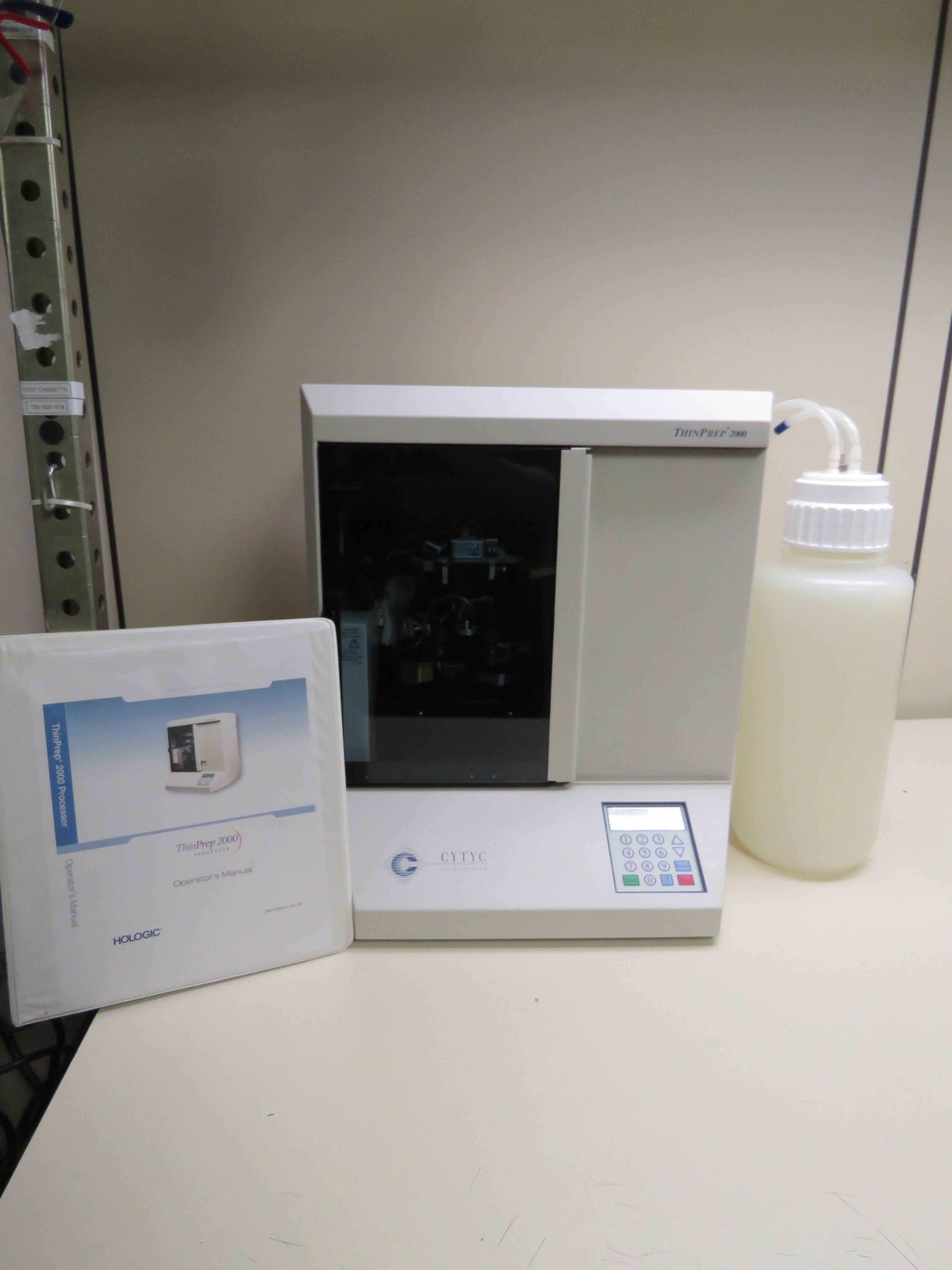 Slide Processor Hologic Cytyc ThinPrep 2000 Processor Slide Maker w/ Waste Bottle & Ma ...