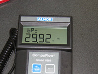 Alnor CompuFlow 8585 Anemometer Measure Air Flow, Temperature, Humidity Meter