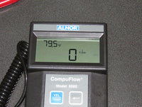 Alnor CompuFlow 8585 Anemometer Measure Air Flow, Temperature, Humidity Meter