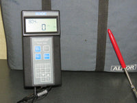 Alnor CompuFlow 8585 Anemometer Measure Air Flow, Temperature, Humidity Meter