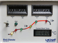 LACHAT Hach BD-46 Block Digestor with Sample Trays and Operator Guide