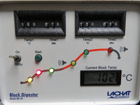 LACHAT Hach BD-46 Block Digestor with Sample Trays and Operator Guide