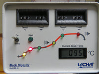 LACHAT Hach BD-46 Block Digestor with Sample Trays and Operator Guide