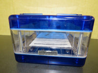 Secador 1.0 Desiccator Horizontal Blue Hygrometer w/ Clear Door UV Protection