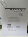LACHAT Hach BD-46 Block Digestor with Sample Trays and Operator Guide