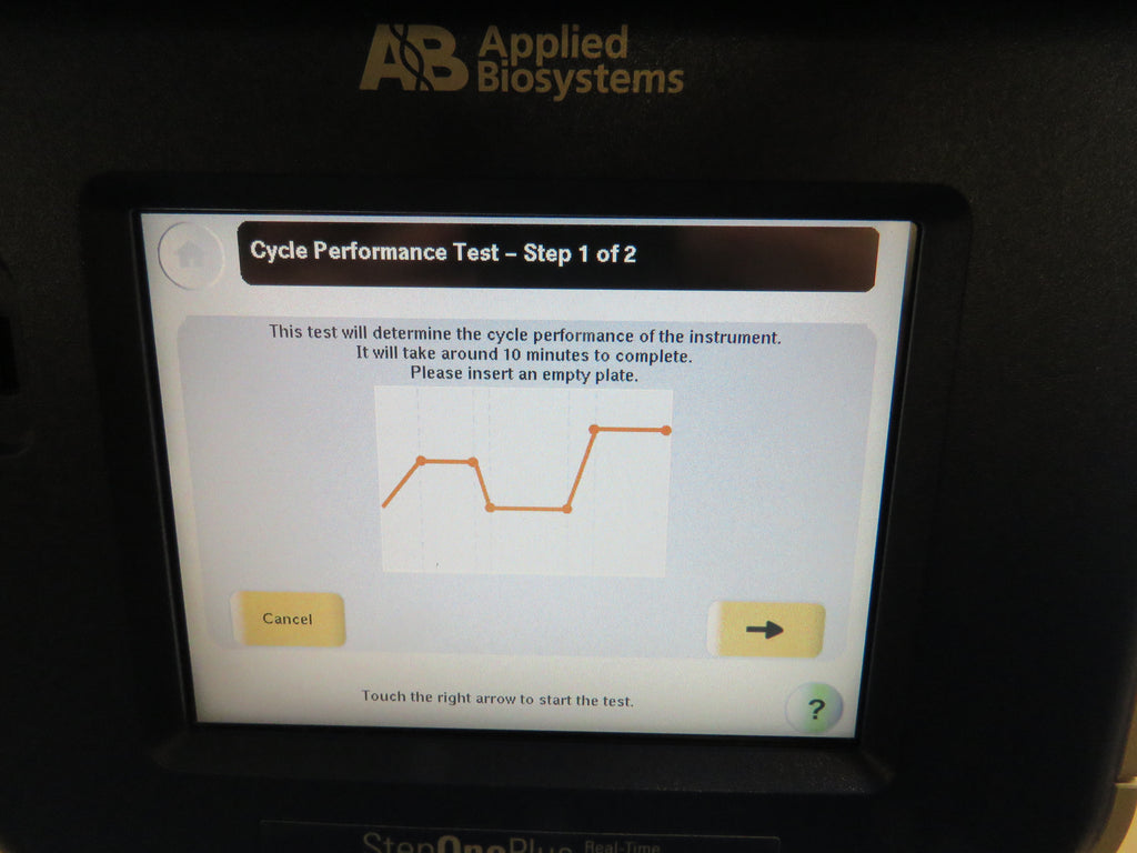 2011 ABI StepOnePlus Real Time PCR System with Step One Plus Control L ...