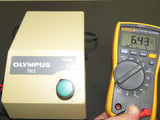 OLYMPUS microscope halogen power supply model TH3 - Tested w/ Warranty