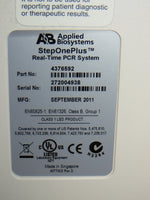 2011 ABI StepOnePlus Real Time PCR System with Step One Plus Control Laptop